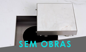 ralos invisíveis que dispensam obra