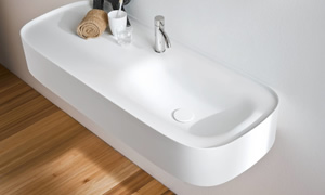 bancadas de Corian para banheiros